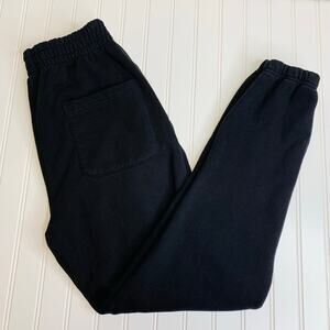 NWOT Talentless Black Heavy Cotton Sweatpants Joggers Small